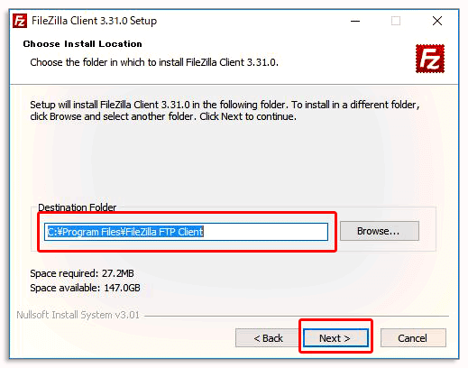FTPソフトFileZilla（ファイルジラ）