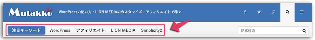 LION MEDIA カスタマイズ