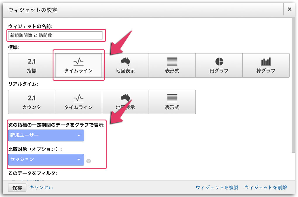 Googleアナリティクスのマイレポート