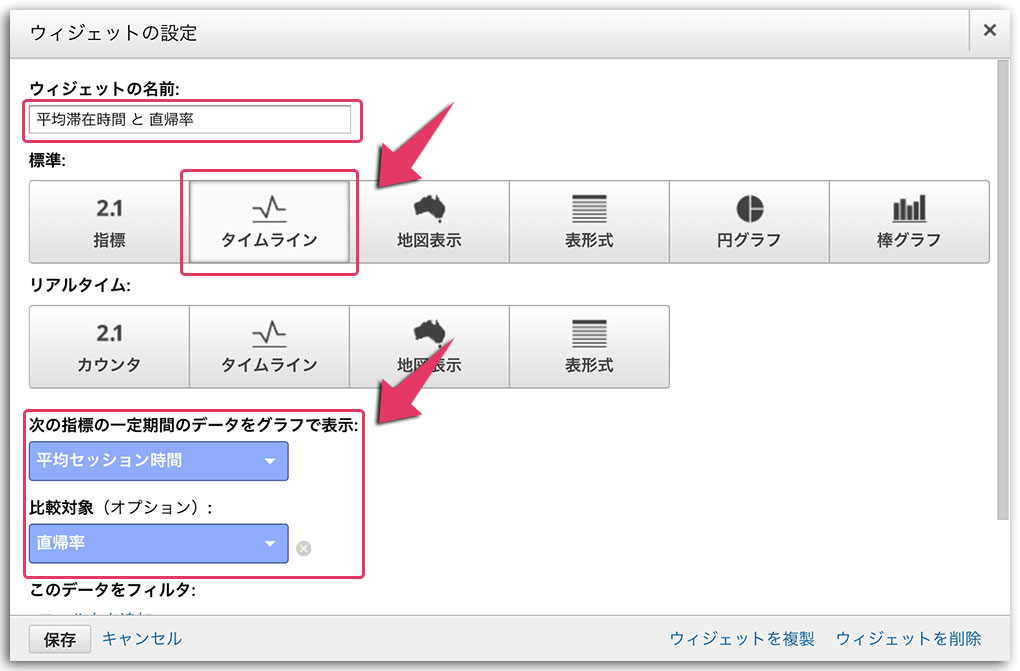 Googleアナリティクスのマイレポート