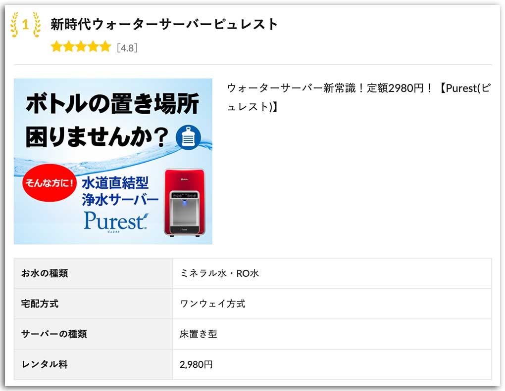 THE THOR ランキングサイト